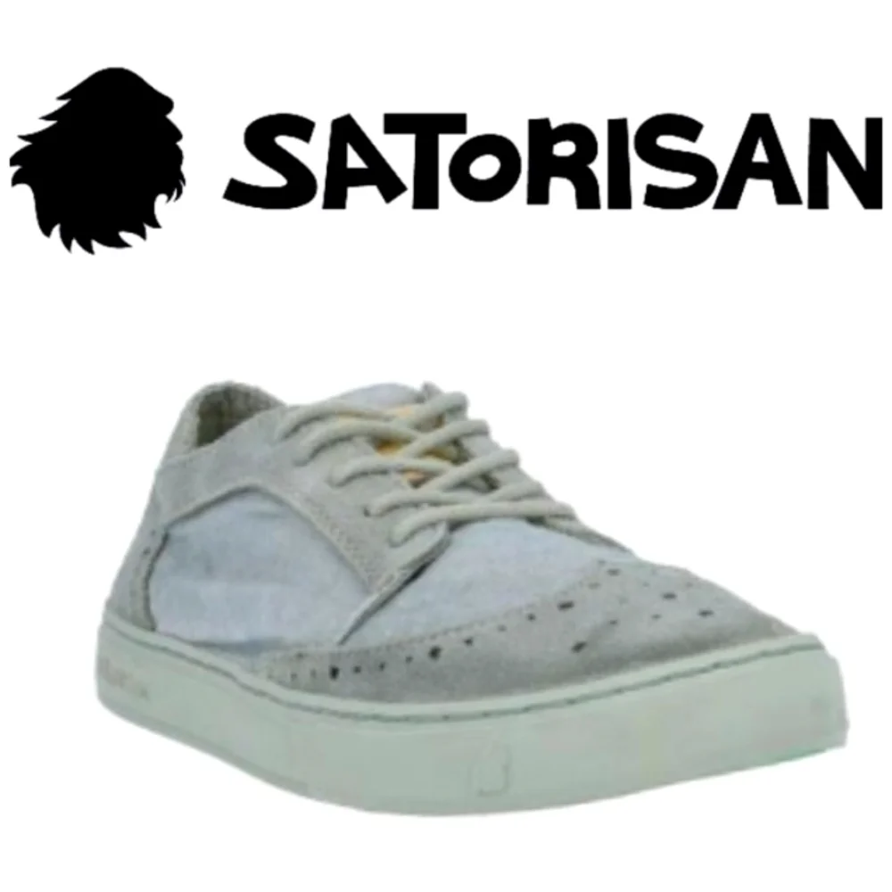 Satorisan Yukai Suede -Lin Men's Gray Sneakers. Size 39 US Men(6.5) Women (8).